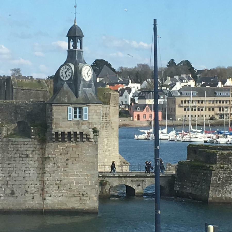 Votre Mini Maison En Plein Coeur Du Centre Ville -Terrasse - Et Parking Prive Sur Place Clos - Draps Et Menage Inclus Concarneau Esterno foto